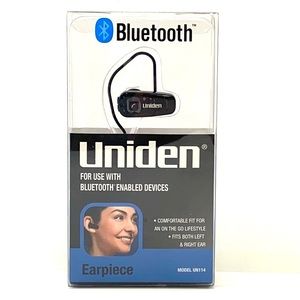 UNIDEN Bluetooth Wireless Earpiece UN114 NWT